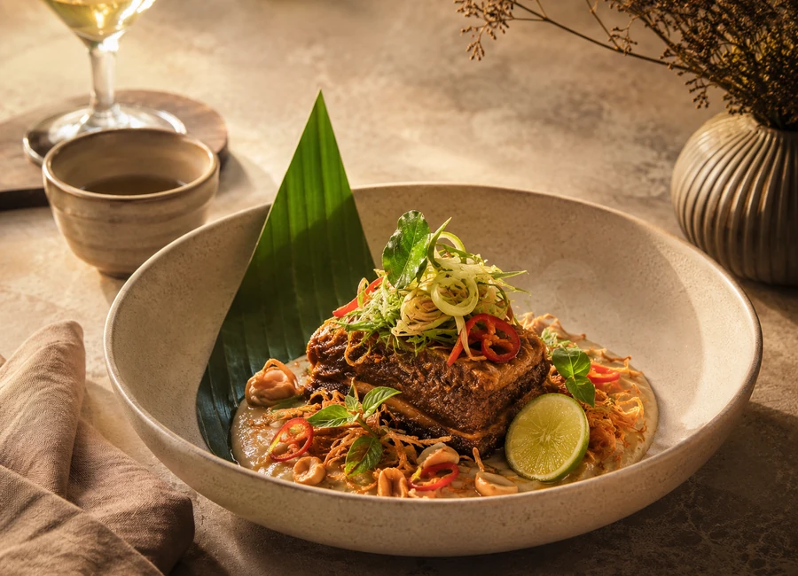 Premium food presentation