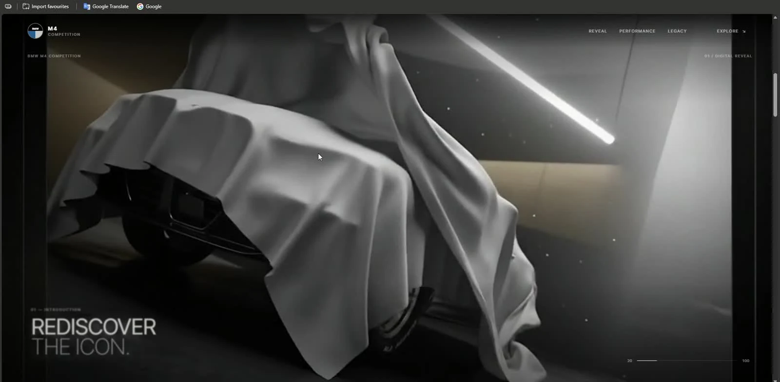Rediscover the Classics website concept preview