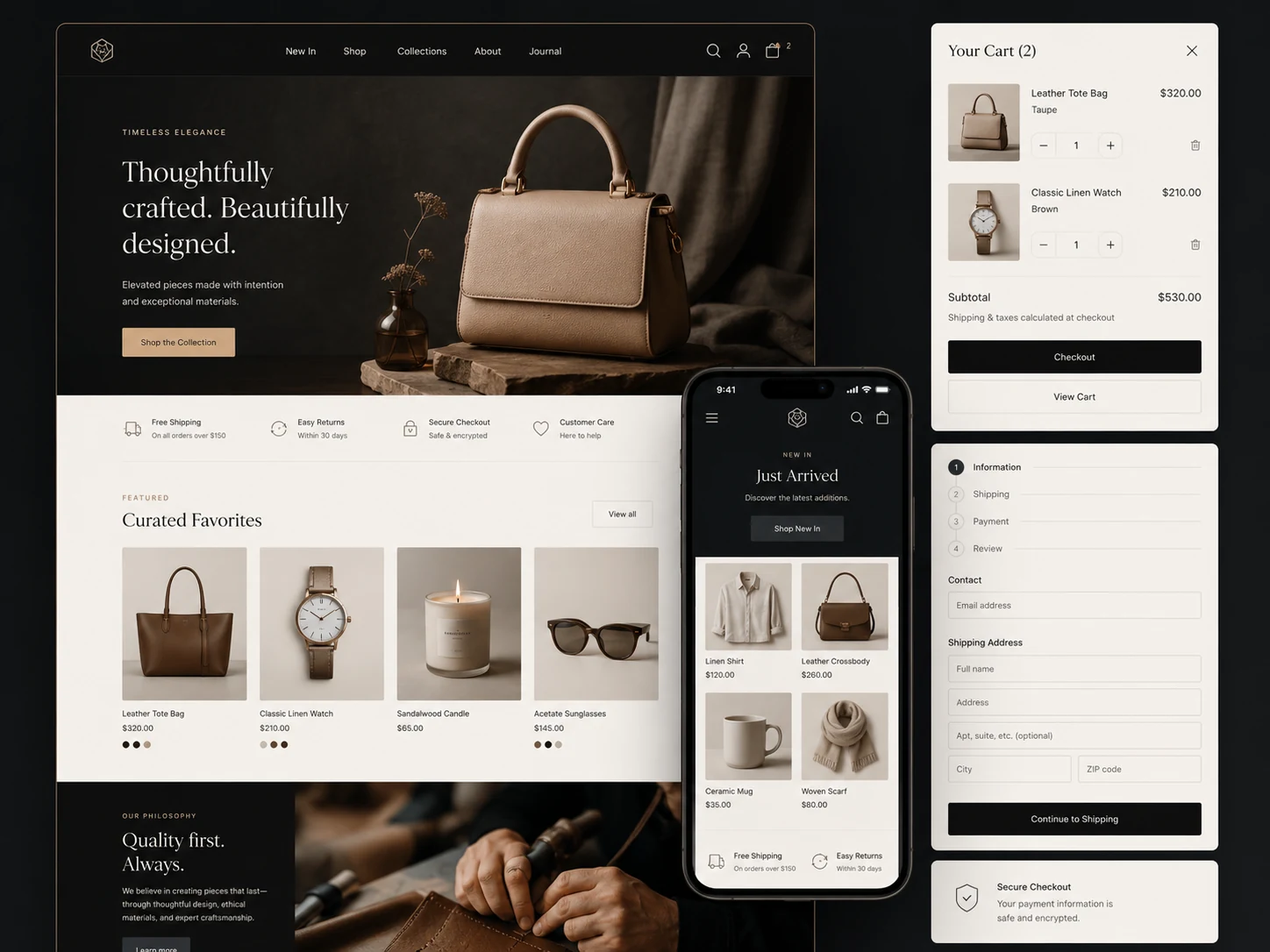E-Commerce Website website example